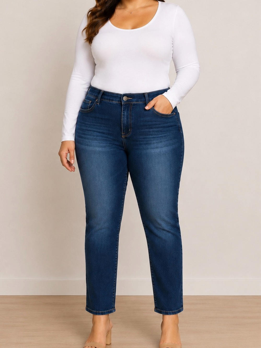 (0027) Women’s: 14P A3 Denim Petite Ankle Jeans- V2